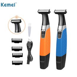 one blade Canada - One Blade Men's Electric Shaver Body Face Electric Razor for Men Male Stubble Trimmer Beard Shaving Edge Head P0817