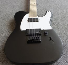 Custom Shop Jim Root Signature Matte Black Electric Guitar China EMG Pickups, Black Hardware