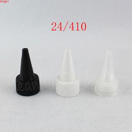 20/410 24/410 Black / White Transparent Plastic Pointed Mouth Cap , High Quality For Jam Bottle ( 100 PC/Lot )goods