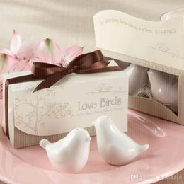 Seasoning Tools Fashion Wedding Favors And Gift Love Birds Salt & Pepper Shaker Home Party 1Set=2PCS