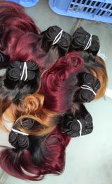 free tangle no lices 9pcs/lot Coloured wavy hairs thick Peurvian virgin hair 450g wholesale romance wave