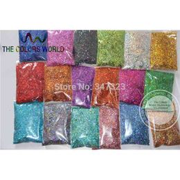 24 Holographic Colours 1MM Laser Glitter Spangles for nail design,art and craft accessories