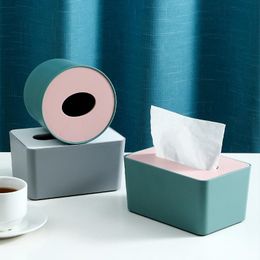 Toilet Paper Holders Tissue Box Household Pumping Living Room Napkin Simple And Creative Coffee Table Car Storage