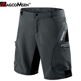 MAGCOMSEN Quick Drying Hiking Shorts Men Summer Casual Army Tactical Joggers Shorts with Multi Pockets Ripstop Cargo Work Shorts 210720