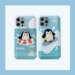 Cute Cartoon Mobile Phone Case 12mini/11promax Embroidery Mobile Phone Case Suitable For IP 8plus/se2 Huawei P40 Protective Cover