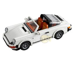 NEW Fit 10295 White Hyper car Super Racing Car Model Building Blocks children's toy holiday Christmas gifts