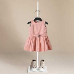 New Baby Girl Dress 2020 Summer sleeveless Party Clothing Toddler Petals Decoration Events Birthday Christening Dresses 3-7Y Q0716