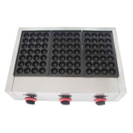 Food Processing Commercial Gas Fish Grill Small Octopus Balls Takoyaki Machine
