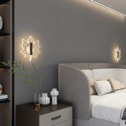 Wall Lights For Home Bedside Corridor Aisle Gold Black White Lustre Avize Sconce Lamp Entrance Led Lamps