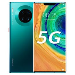 Original Huawei Mate 30E Pro 5G Mobile Phone 8GB RAM 128GB 256GB ROM Kirin 990E 40MP 4500mAh Android 6.53" Curved Full Screen Fingerprint ID Face NFC IP68 Smart Cellphone