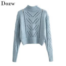 Women Fashion Striped Jumper Sweater Turtleneck Neck Solid Lady Sweaters Fall Winter Knitted Long Sleeve Warm Tops Jersey Mujer 210414