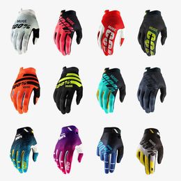 Cycling Anti-slip Anti-sweat Gloves Breathable Racing Off Road Vehicle Bicycle Accessories Outdoor Sports Motorcycle Gloves H1022