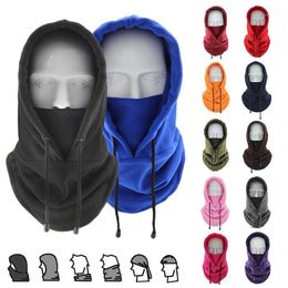 Mask Warm Hat Mountain Motorcycle Hiking Neck Bike Climbing Windproof Bicycle Cap Fleece Scarve Winter Ski Cycling Caps & Masks