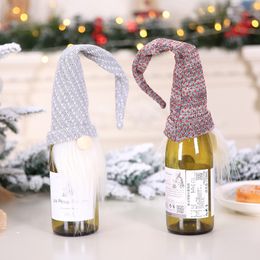 Christmas Wine Bottle Cover Xmas Wrap Fashion Novelty Bags Gift For Table Decor