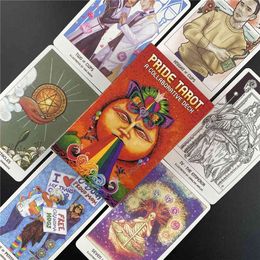 New Pride Tarot Cards And PDF Guidance Divination Deck Entertainment Parties Board Game Support Drop Shipping love U8DD