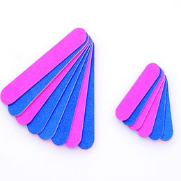 Little pack Disposable nail file Ultra-thin wood nail-file Pedicure Tool polishing strip