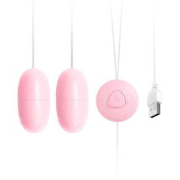 Nxy Eggs Mini Egg Vibrator Dual Usb Female Sex Toy Wireless Remote Control 1224