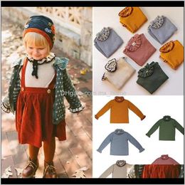 Tshirts Tees Baby Maternity Drop Delivery 2021 Winter Kalinka Kids Clothes Girls Sweater Baby Bloom Neck Fashion Knit Cardigan Children Cotto