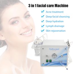 3 in 1 Hydro Dermabrasion Oxygen Gun Machine Skin Cleansing Water Peeling Diamond Microdermabrasion Home Salon Equipment
