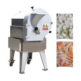 Stainless Steel Vegetable Cutter Machine Commercial Electric Multifunctional Potato Slicer Shredder Dicing