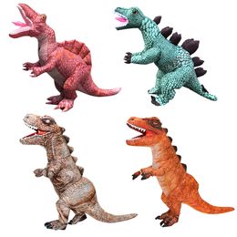 Mascot CostumesAdult Dinosaur Costumes Halloween Dragon with Wing Blow Up T-Rex Role Play Mascot Disfraz Women ManMascot
