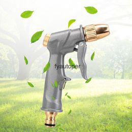 Adjustable Spray Modes High Pressure Cleaning Tools Watering Nozzle Sprinkler Car Wash Gun Metal Accessories Portable