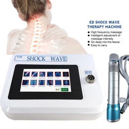 Body Massage ED Electromagnetic Extracorporeal Shock Wave Therapy Machine Pain Relief Massager Physical Equipment