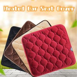 Car Seat Covers Driver Winter Multi-Colored Safe Office Home Cover Temp Controller Cushion Heater Electric Heated Pad