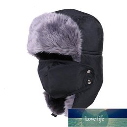 new Balaclava Earflap Bomber Hats Caps Scarf Men Women Russian Trapper Hat Trooper Earflap Snow Ski Hat Cap With Scarve Factory price expert design Quality Latest