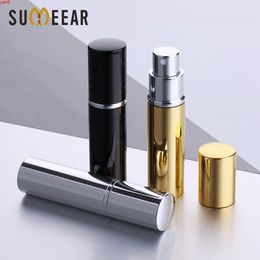 30 Pcs/Lot 10ml Shiny Metal Shell perfume bottle Tank Empty Spray Perfume Bottles Refillable Atomizerhigh qty