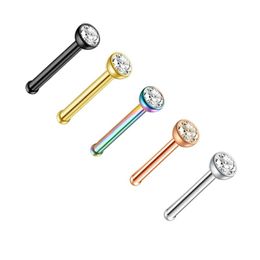 Nose Ring Studs Jewelry Set Surgical Steel Hoop Rings Pack Nostril Piercing Jewel For Women Men