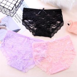 Pcs Cotton Underwear For Girls 2021 Children Soft Panties Teenages Candy Colour Briefs SQ-017-2-7P