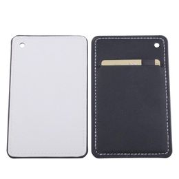 NEWDIY Leather Sublimation Blank Transfer Phone Back Sticker Card Sleeve Bag ZZC8181