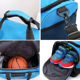 Professional Large Sports Bag Waterproof Gym Bag Polyester Men/Women Large Capacity Packable Duffle Sports Bag Travel Backpack Y0721