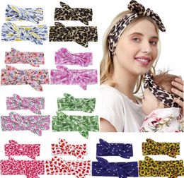 Mommy and Me Headband Set Matching Headbands for Mother & Daughter Mothers' Day Gifts Mom Newborn bunny ear hair accessories