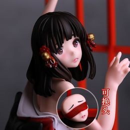 Anime Native Magicbullet Kalmia Sexy Girl Figure Ade-Sugata III PVC Action Figure Adult Model X0503