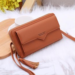 Wallets Fashion Long Woman Purse Designer Female Wallet Clutch PU Leather Ladies Purses Card Holder Women Phone Bags Holders