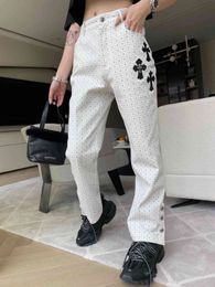 Pantaloni Bianchi Ricamati Vendita Online | DHgate.com