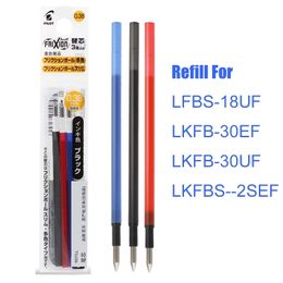 LifeMaster 6 refills/lot Pilot FriXion Ball Slim Gel Pen Refill- 0.38 mm (For Pilot LFBS-18UF) Japanese Stationery LFBTRF30UF 210330