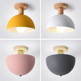 Ceiling Lights Modern Led Light Industrial Lamp Eggshell Nordic Lamps For Bedroom Kitchen Cloakroom Restaurant Entrance E27