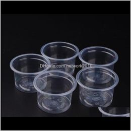 Take Out Containers Kitchen Supplies Kitchen, Dining Bar Home & Garden Drop Delivery 2021 5Oz Disposable Jelly Cup Mini Plastic Round Portion