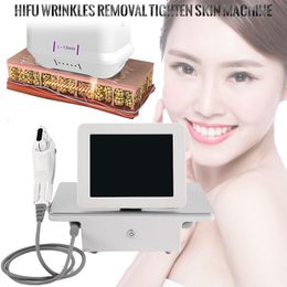 HIFU Face Lift Wrinkle Removal Machine Skin Lifting Body Slimming Equipment With 5 Cartridges