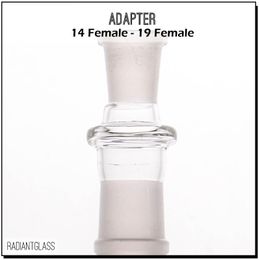 Other Smoking Accessories Wholesale glass adapter 10mm 14mm 18mm female-female joint for glasses wapter pipe bong oil rig adapters
