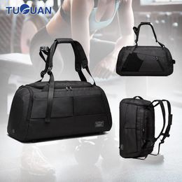 Outdoor Bags Multifunction Tote Backpack Terylene Fitness Gym Bag Shoes Storage Sport Trainning Yoga Travel Anti-Theft