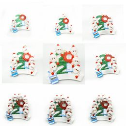 Resin Survived Family Ornament Xmas Decoration Commemorate Quarantined at Home Personalised Tree Christmas Ornament 4948 Q2
