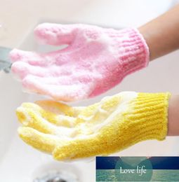Skin Bath Shower Wash Cloth Shower Scrubber Back Scrub Exfoliating Body Massage Sponge Bath Gloves Moisturising Spa dff1885 Factory price expert design Quality