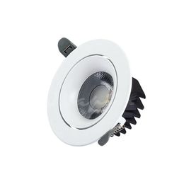 Downlights 4pcs Recessed LED Downlight 5W 10W 15W 20W Adjustable Spot Ceiling Down Light 90-260V Dimmable Spotlight