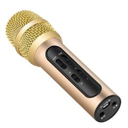 Headset Podcast Mini Microphone USB Handheld Condenser Recording Wired Karaoke Microphone For Mobile Phone Computer