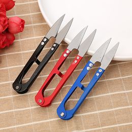 Special thread scissors cross-stitch sewing small color V-shaped yarn spring fishing line scissors