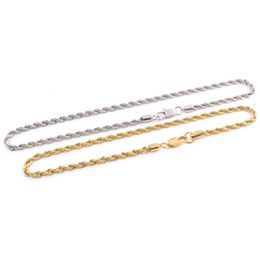 Buy 18k Solid Gold Rope Chain Online 